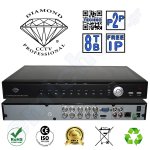 DMD918208 της Diamond Επαγγελματικό Οικονομικό Καταγραφικό 8 καμερών 8CH καναλιών DVR CCTV full 960H HDMI Hexaplex με 2 Hard Disk εως 8TB Η264 Δικτυακο για περιμετρικη προστασια και ασφαλεια